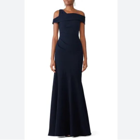 Theia Navy Mermaid Gown size 18
